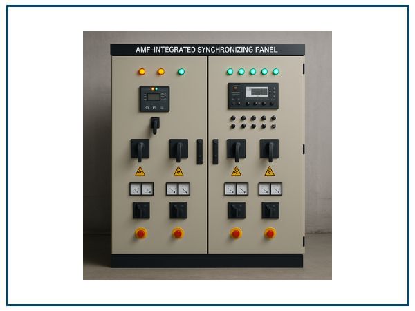 AMF-Integrated Synchronizing Panel