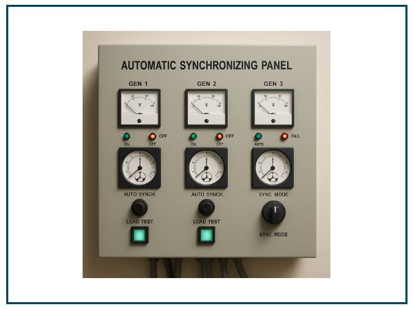 Automatic Synchronizing Panel